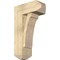 Ekena Millwork Legacy Craftsman Rough Sawn Bracket w/ Offset Brace, Douglas Fir, 8"W x 18"D x 30"H BKT0806X18X30LEC04RDF - alternate 1